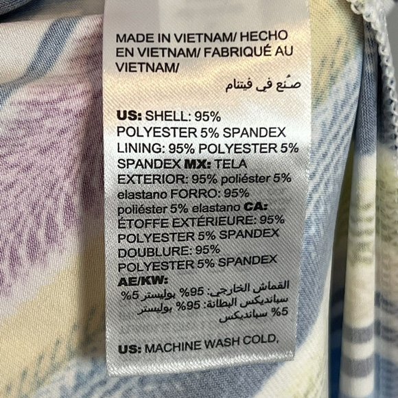 Chico's Fantastical Stripe Twist Front Maxi Dress US size XL Chicos Size 3 - Picture 7 of 9